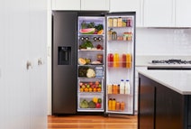 Samsung 635L Side by Side Non-plumbed Fridge SRS673DMB hero image