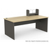 OLG EkoSystem Straightline Desk 1800x900 New Oak Worktop with Charcoal Base OG_EKSD189_NOC image NaN