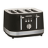 Morphy Richards Illumination Black Stainless Steel 4 Slice Toaster 248020 image NaN