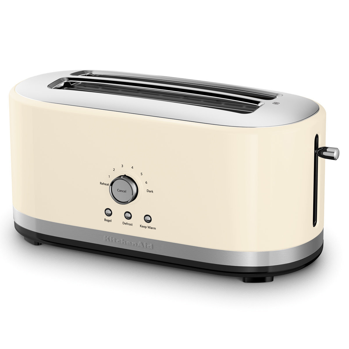Had køkken pakke KitchenAid 5KMT4116AAC 4 Slice Long Slot Toaster Almond Cream | Appliances  Online