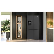 Beko 569L French Door Refrigerator with Water Dispenser and Automatic Ice Maker Dark Stainless Steel BFR569DDX hero image