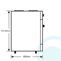 Freestanding Emilia Gas Oven/Stove DI965MVI3 hero image