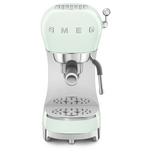 Smeg 50s Style Espresso Coffee Machine Pastel Green ECF02PGAU hero image