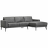 Kalona Breda Porpoise Three Seater Left Facing Chaise Sofa - 32732-3PL-MS3400 image NaN