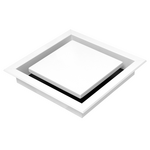 Schweigen Silent Exhaust Fan Square with Venting Kit for Diffuser Units BRW622PAK hero image