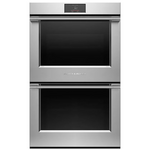 Fisher & Paykel Series 9 76cm Professional Pyrolytic Built-In Double Oven Stainless Steel OB76DPPTX1 hero image