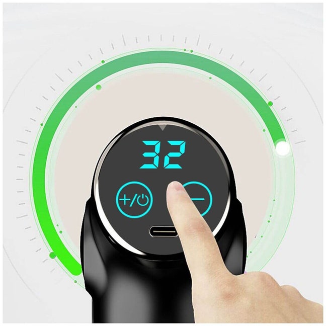 Fit Smart Mini Fitsmart Mini Massage Therapy Device with LCD Display Black 10002660 ...