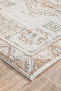 Rug Culture Mayfair Large Natural & Peach Rug 400X80CM - MAY-CAT-NAT-400X80 hero image