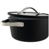 Pyrolux 20cm NexGen Saucepan with Lid & Helper Handle 2.8 Litre Ebony 11507 image NaN