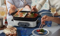 Morphy Richards Multifunction Pot with Hot Pot White MRMP25WT hero image