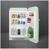 Smeg 50s Retro Style Happy Bar Fridge Right Hinge Pale Green FAB10HRPG6 hero image