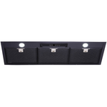 Schweigen 90cm Matte Black UnderMount Rangehood with ISO Drive SP Motor UM1170-9SBSEPAK hero image