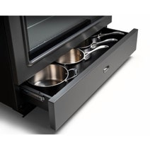 Falcon 90cm Classic FX Black-Chrome Dual Fuel Freestanding Oven CLA90FXDFBL-CH hero image