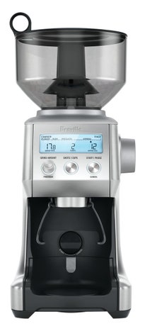 Breville the Dual Boiler Coffee Machine with the Smart Grinder Pro Coffee Grinder BEP920BSS hero image