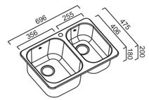 Abey Q180T NuQueen 1 and 3/4 Bowl Sink Pack hero image