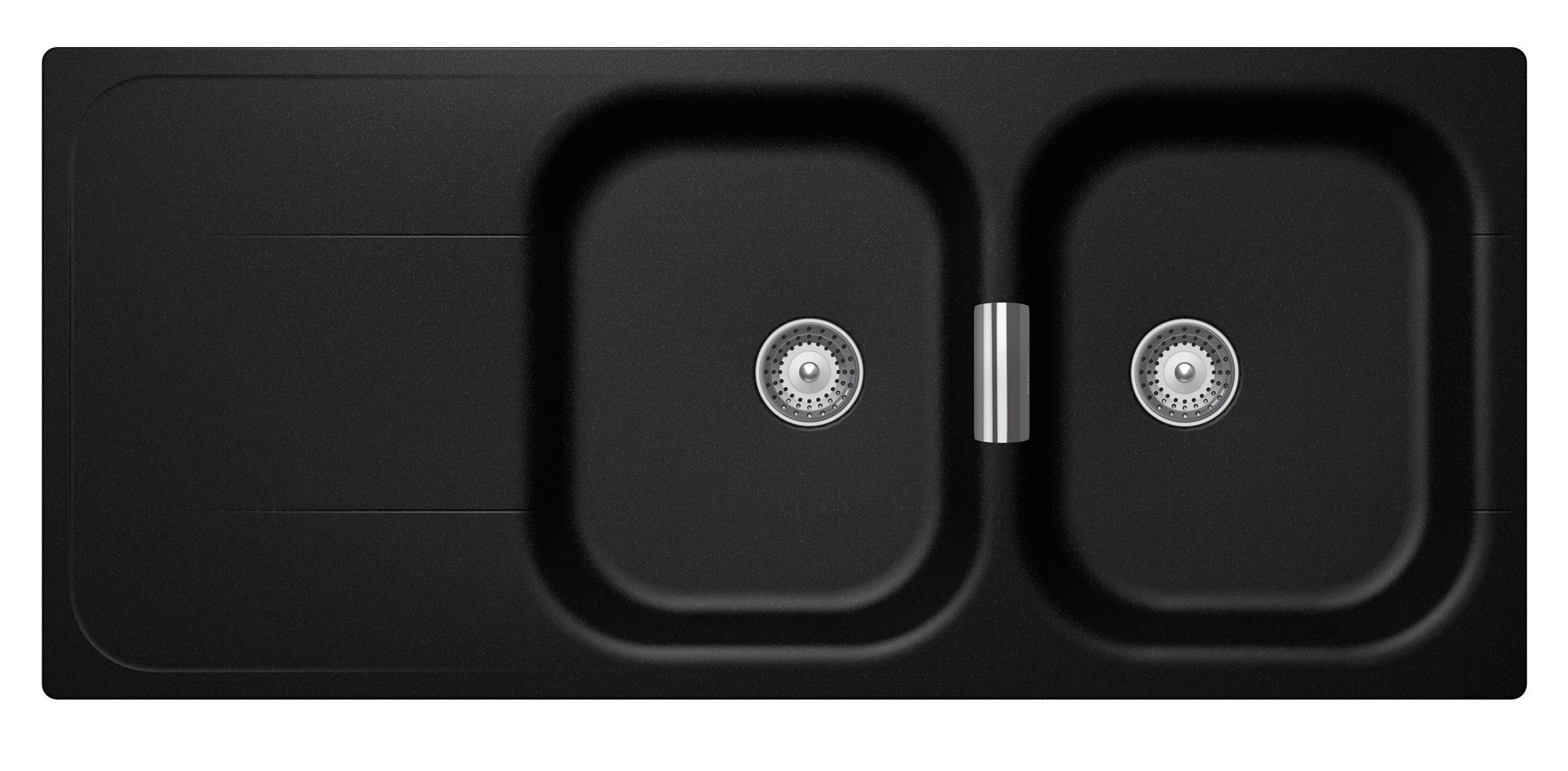 Abey WD200B Schock Wembley Double Bowl Sink with Drainer hero image