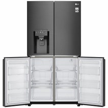 LG 637L French Door Fridge Matte Black GF-L706MBL hero image