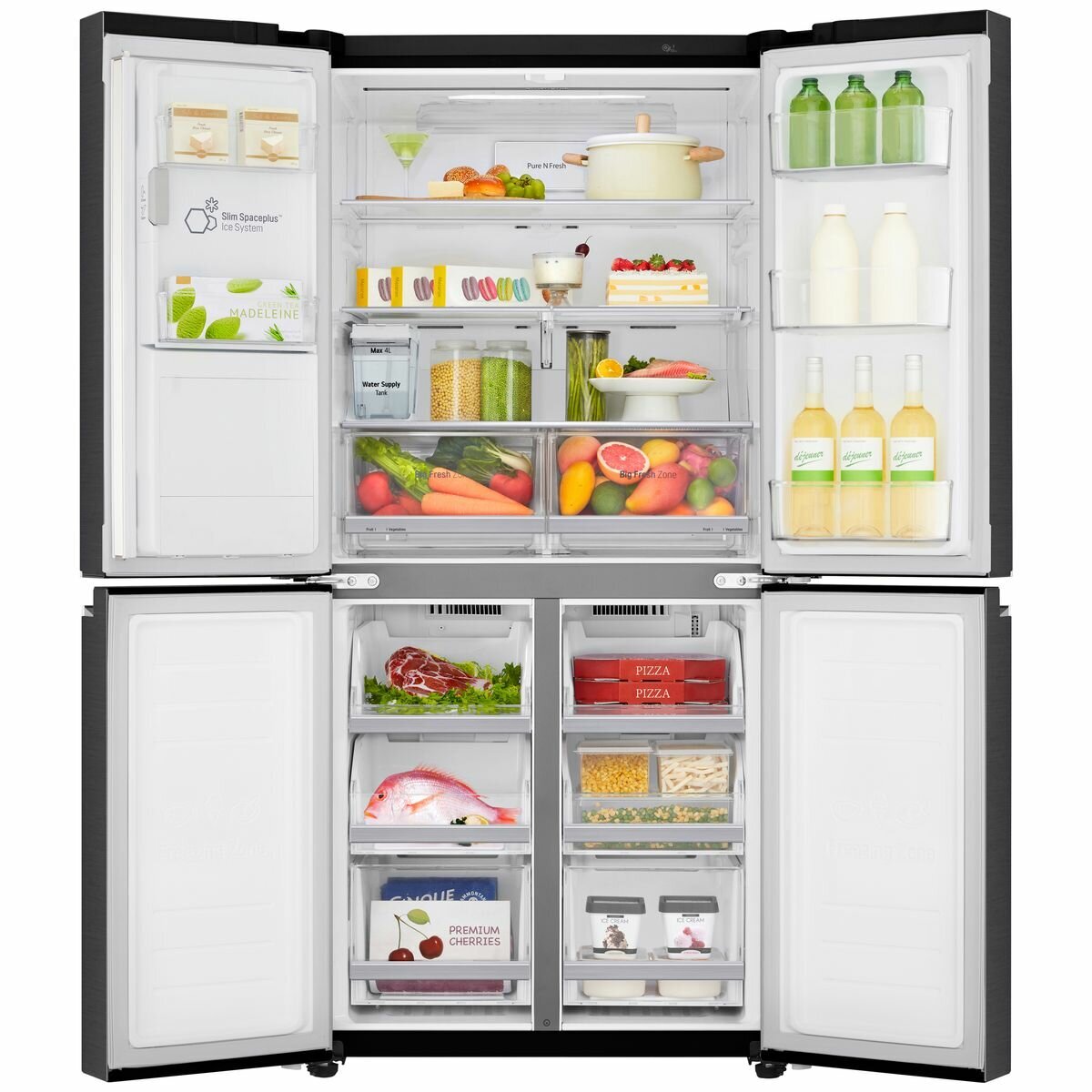 Non plumbed on sale fridge