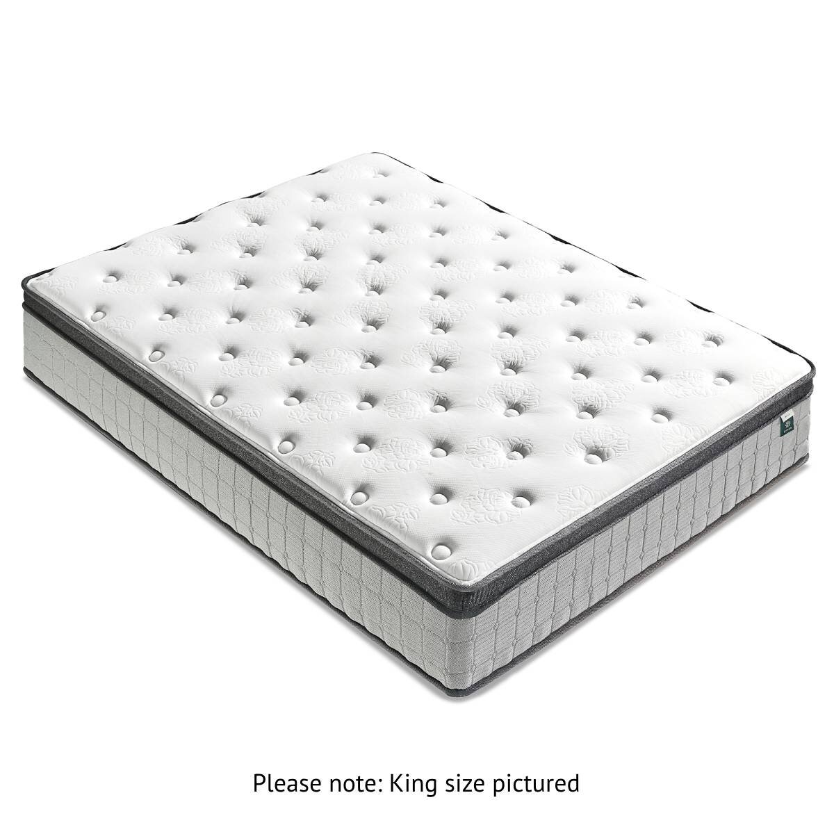 Zinus 30cm King Support Plus Pocket Spring Mattress AU-MSSPGR-12K hero image