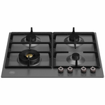Bertazzoni 60cm Professional Series Matte Black Natural Gas Cooktop P604LPRONE hero image