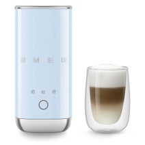 Smeg 50s Retro Style 180ml Milk Frother Pastel Blue MFF02PBAU hero image