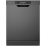 Westinghouse 60cm Dark Stainless Steel Auto Door -Steam Underbench Dishwasher WSU6608KXB hero image