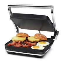 Breville Toast and Melt Four Slice Black Truffle LSG5450BTR hero image