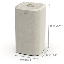 Joseph Joseph Tota 60L Laundry Basket Ecru 50019 hero image