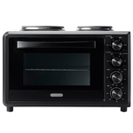 Morphy Richards Benchtop Convection Oven with Two Hot Plates MRBO32BLK2 hero image