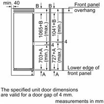 NEFF Fully Integrated Bottom Mount Fridge KI7863D30A hero image