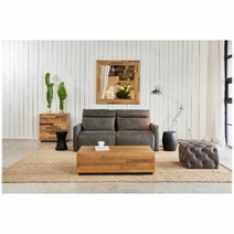 London Leather Fulham Motion Three Seater Sofa HCFRDYSS60BLGRAM hero image