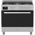 Inalto 90cm Dual Fuel Freestanding Stove Stainless Steel RU9EGB1 hero image