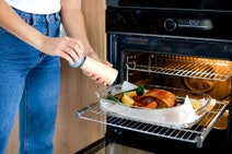 Beko 60cm Multi Function Steam Assisted Black Oven BBO6852SDX hero image