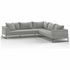 Kalona Modular Six Seater Right Facing Sofa Cloud 208-04B-02B-VILA-11 image NaN