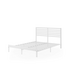 Zinus Kai Double Metal and Bamboo Bed Frame White AU-FBOBH3ZC-35D image NaN