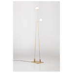 Atelier De Troupe Tempo Floor Lamp Satin Brass TEMPOFLBRO hero image
