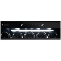 Artusi 160 Bottle Dual Zone Double Door Wine Cellar AWCD160BV hero image