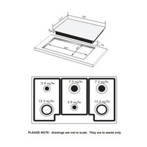 Smeg 90cm Classic Aesthetic Natural Gas Cooktop PGA96 hero image
