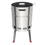 Tramontina Churrasco TCP 400 Stainless Steel Charcoal BBQ 26500006 hero image