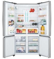 Westinghouse 600L French Door Fridge with Ice Maker and Water Dispenser WQE6060SA hero image