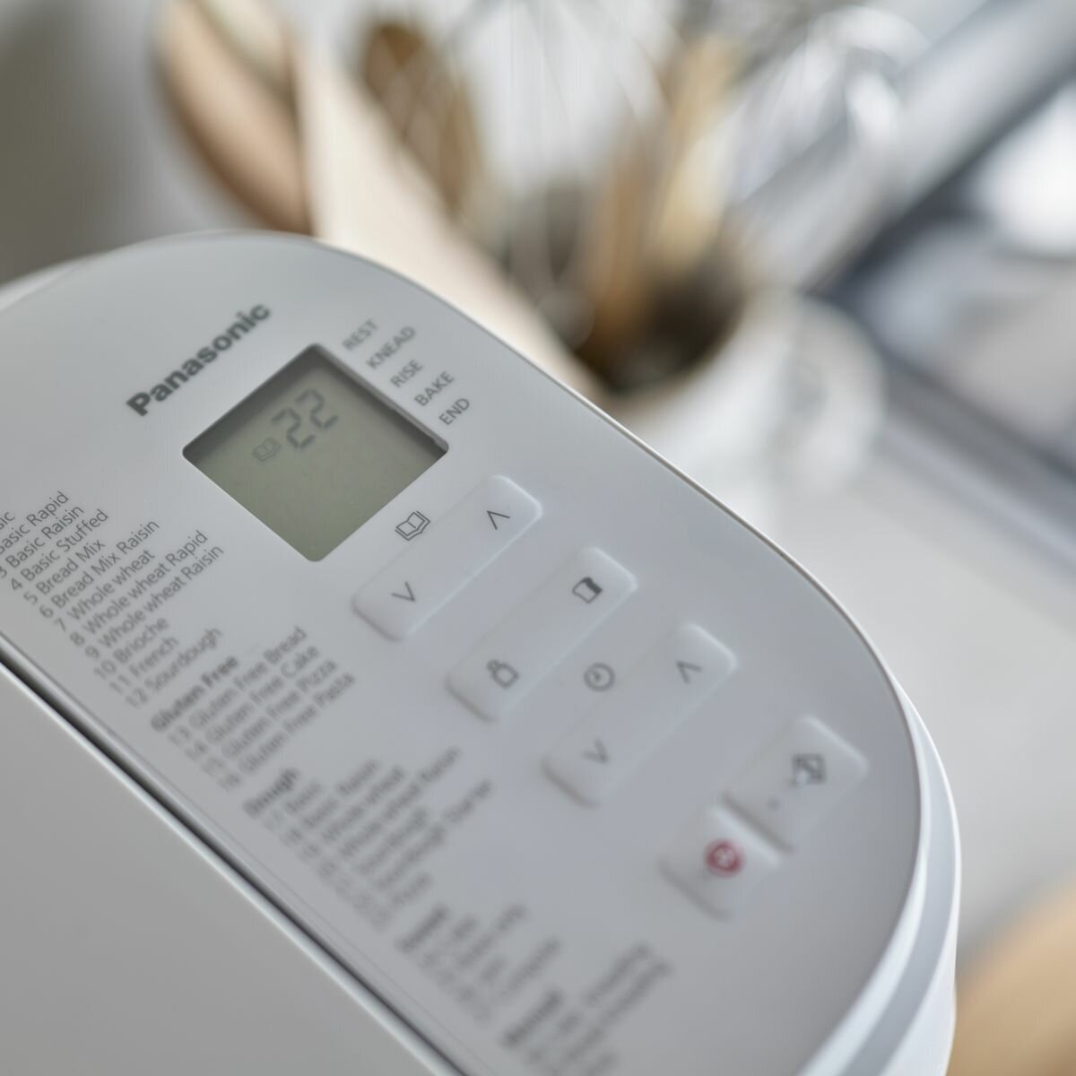 Panasonic Automatic Bread Maker with Fruit & Nut Dispenser White SD-R2530WST hero image
