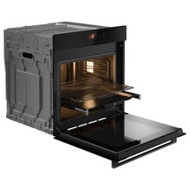 ASKO 60cm Essence Multifunction Built-in Oven Black Glass OT26BGHAU hero image