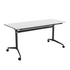 OLG Uni Flip Table 1500x600 White Worktop with Black Frame OG_UNIFLIP156B_W image NaN
