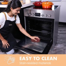 Linarie 60cm Freestanding Electric Oven with Ceramic Cooktop LYFC6060CDX hero image