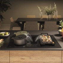 Novy 80cm Easy Induction Cooktop with Integrated Downdraft Rangehood 1851 hero image