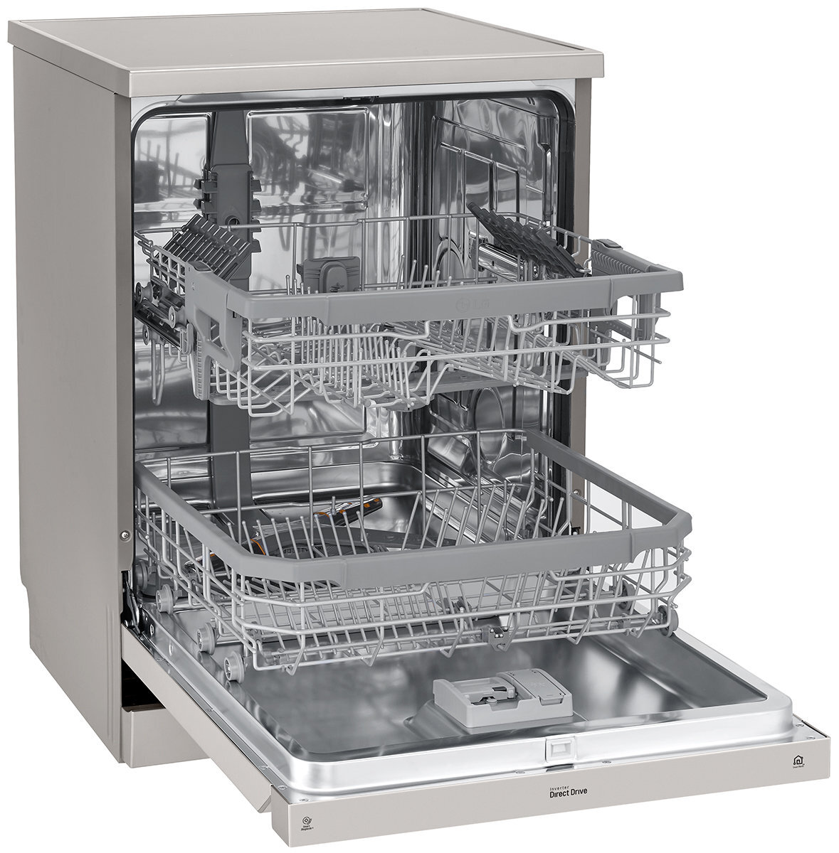 LG XD4B14PS QuadWash Freestanding Dishwasher Appliances Online