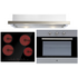Arc 60cm Electric Oven, 60cm Ceramic Cooktop & 60cm Retractable Rangehood Pack AP6C image NaN