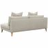 Kalona KYOTO Right Facing Extended Chaise Sofa Pearl WS-205-RCS-VILA-54 image NaN