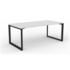 OLG Anvil Straightline Desk 1800x900 White Worktop with Black Frame OG_ANBSD189_W image NaN