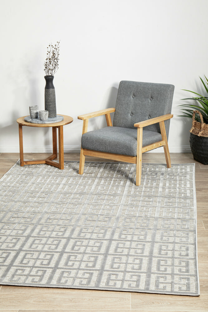 Rug Culture York Large Silver Rug 290X200CM - YRK-BREN-SIL-290X200 hero image